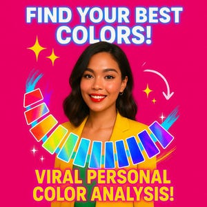 Personal Color Analysis: Custom Shade Report for Makeup & Jewelry