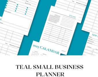 Business Planner, Small Business Calendar, Craft show planner, 2025 planner, 2025 Calendar, Simple Calendar, Simple Planner