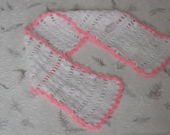 Pull Through Scarf Handmade Crocheted Cowl