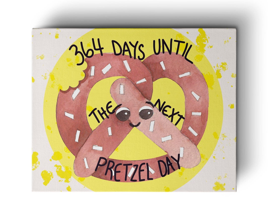 The Office Wall Art | Pretzel Day Art Print | Stanley Hudson Quote ...