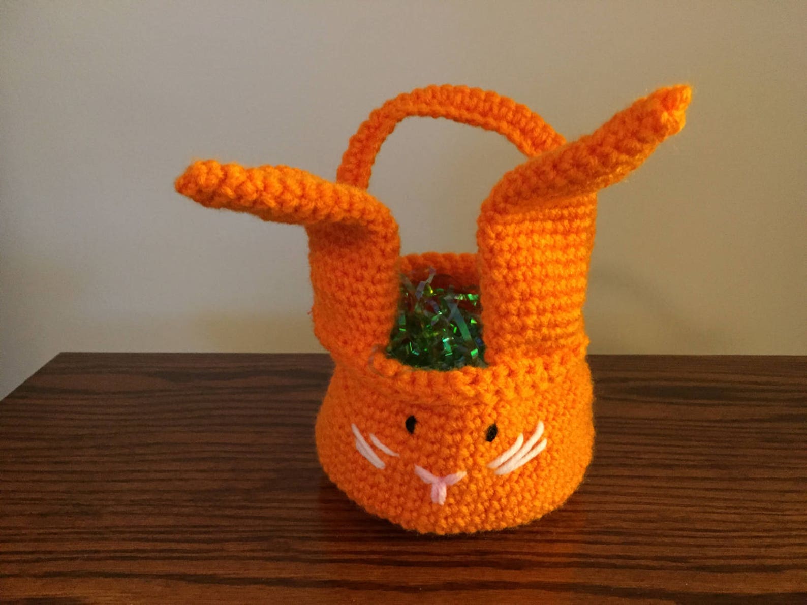 Crocheted Easter Basket Etsy