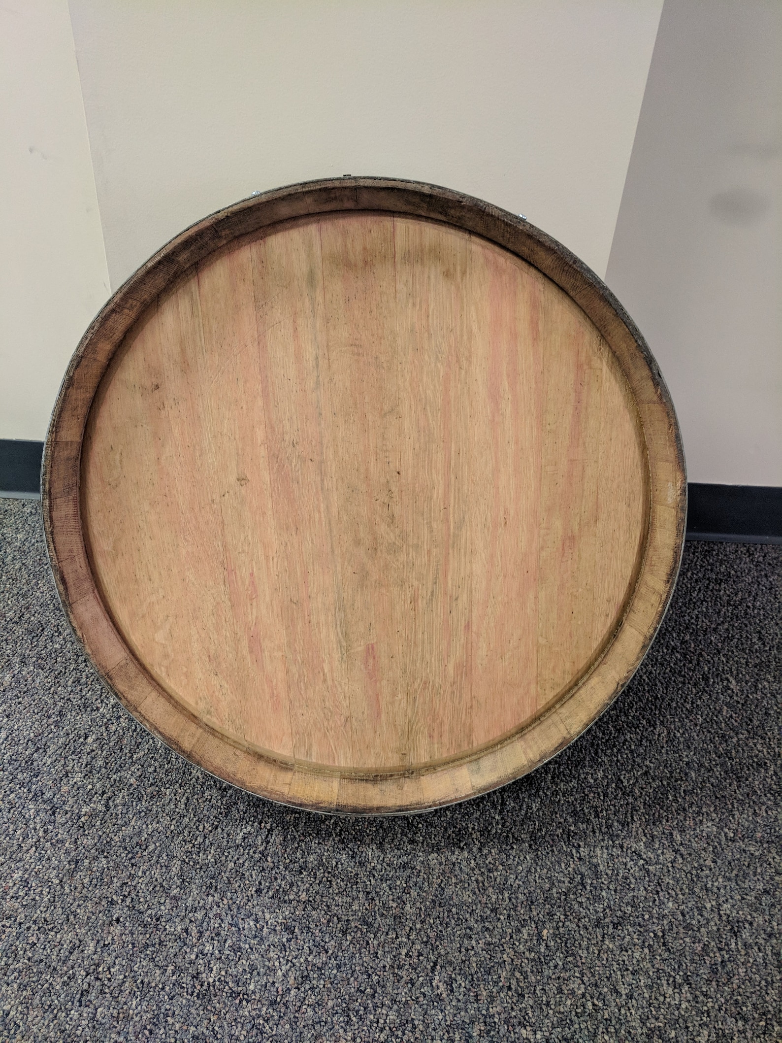 Custom Laser Engraved Wine Barrel Top Etsy