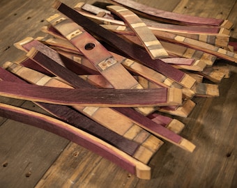 25 Wine Barrel Staves (Full barrel Set)