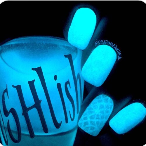 Single Glow in the Dark Nail Polish Etsy