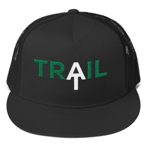 Appalachian Trail Mountain Trucker Hat Outdoor Trucker Hat Etsy