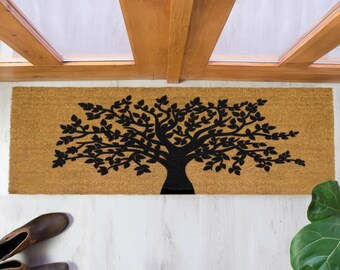 Leopard Print Double Door Mat Handsprayed In Uk Long Etsy