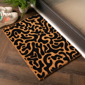 Blobs Doormat - Printed Blobs Doormat - Doormat Welcome - New Home Decor - Housewarming Gift - Anniversary Gift -  60cm X 40cm
