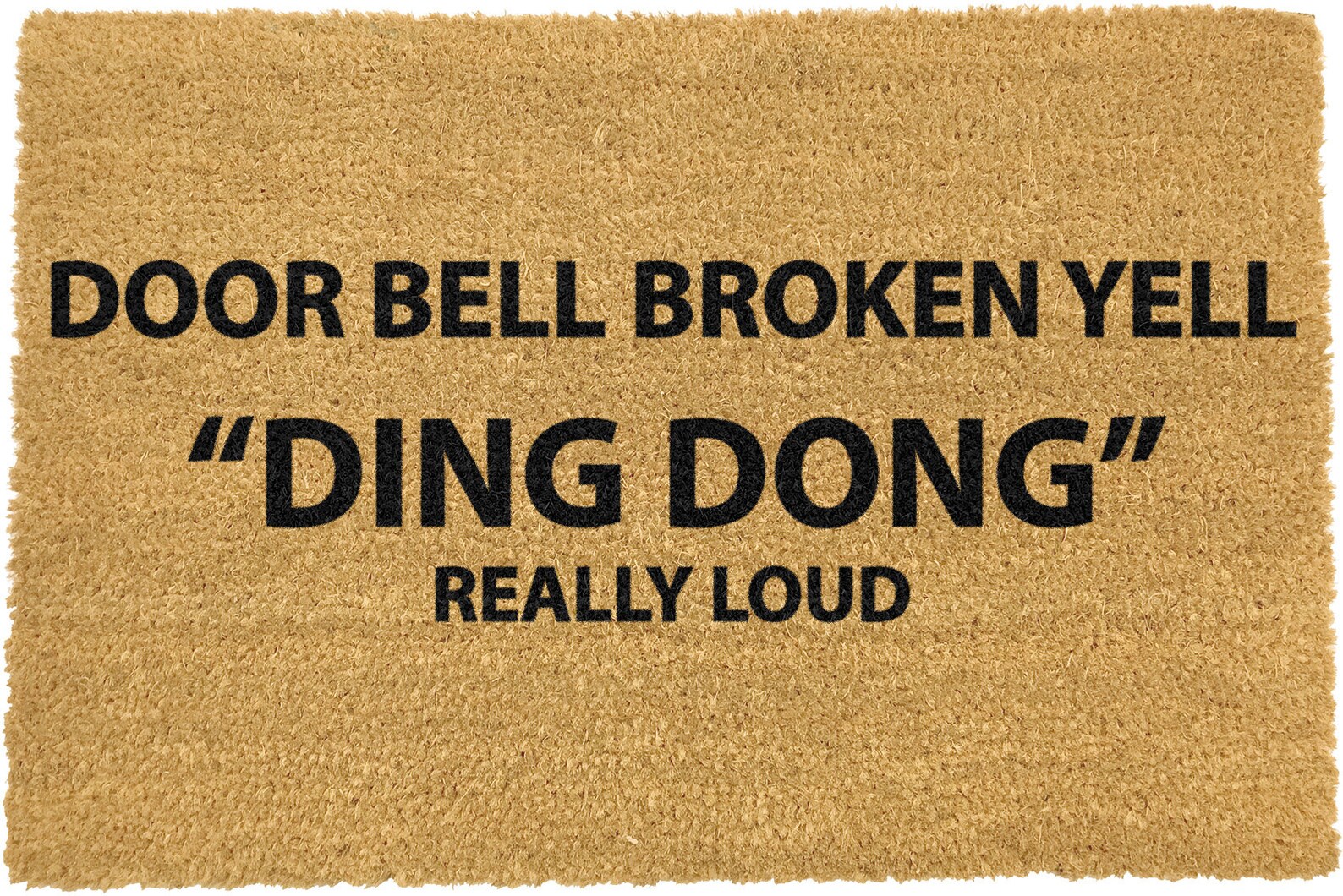 Doorbell Broken funny doormat 60x40cm Novelty Gift Etsy