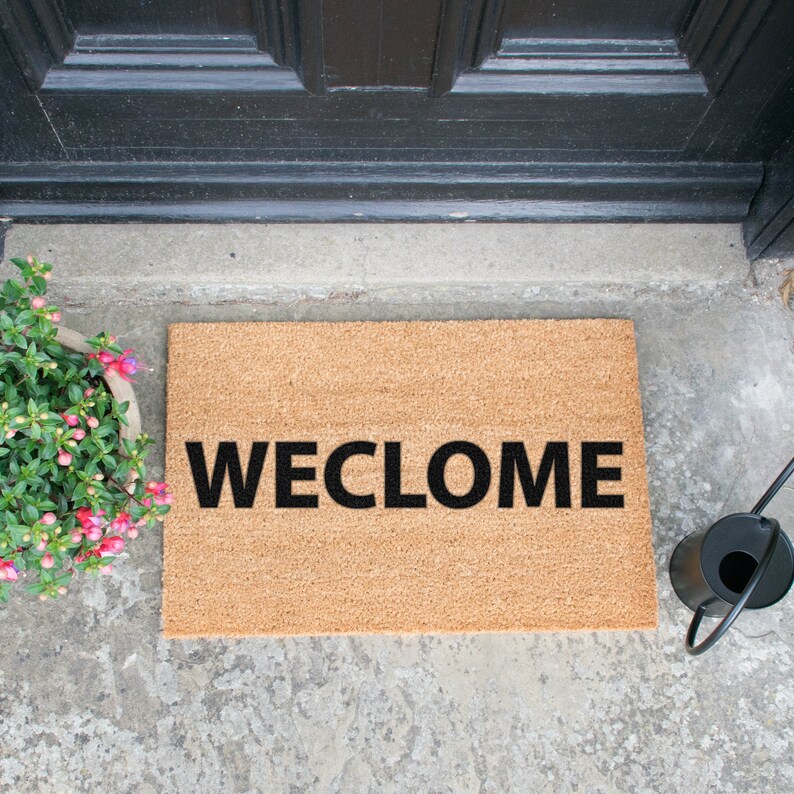 Weclome Doormat Made in the UK Like Still Game Novelty Etsy