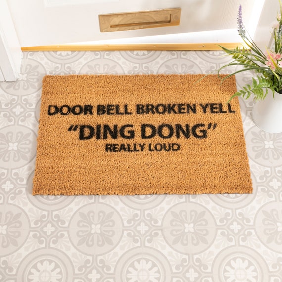 40*60CM Funny Welcome Mat Outdoor, Front Door Mat for Outside