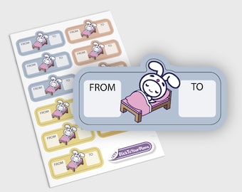 Sleep Tracker Stickers, Health Stickers, Habit Tracker Stickers, Erin Condren Planner Stickers Vertical, Sleep Planner Stickers, EC Stickers