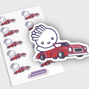 Adesivi Car Planner, Adesivi Roadtrip, Adesivi da viaggio, Adesivi di guida, Manutenzione auto, Adesivi Promemoria, Pianificatore lezione auto