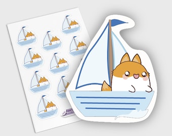 Cruise Planner Stickers, Vakantie Stickers, Planner Stickers Travel, Kawaii Fox Planner Stickers, Vakantie Planner Stickers, Zomer Stickers