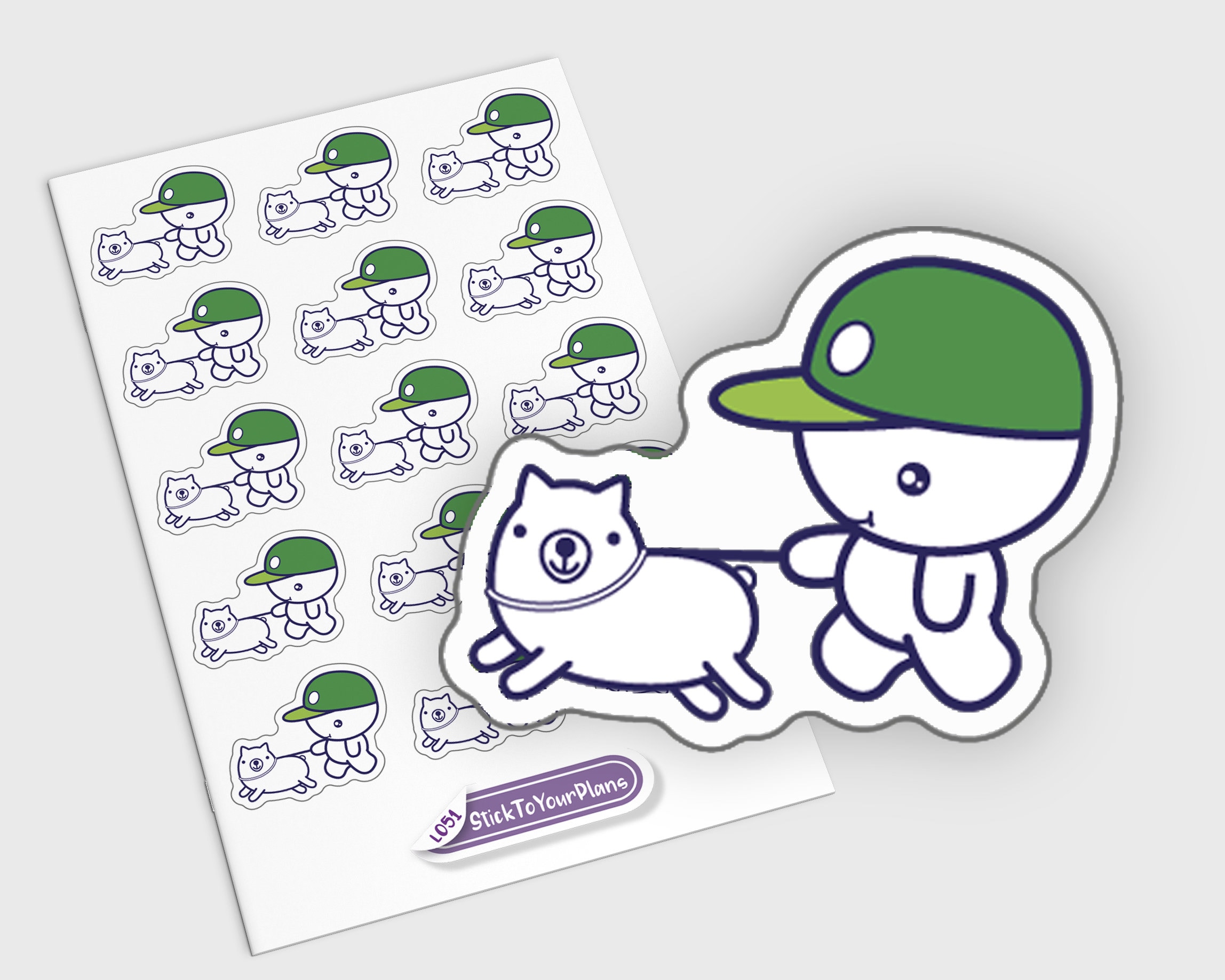 dog-walk-planner-stickers-chore-stickers-walk-the-dog-reminder