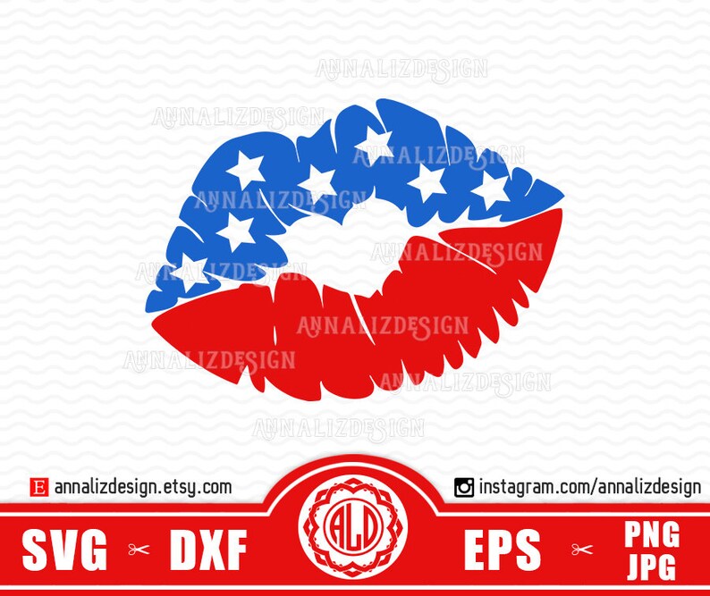 Download Lips american flag svg Merica svg 4th of july svg ...