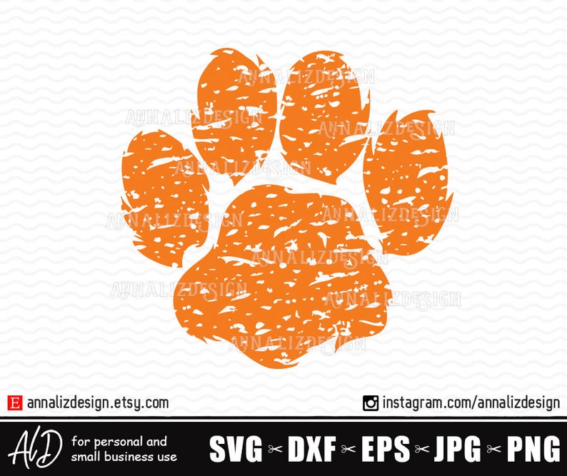 Download Tiger Paw Svg Paw Distressed Svg Tiger Svg Tiger Football Svg Dxf Paw Grunge Svg Bobcat Svg Wildcat Svg Gougar Svg Png Jpg Eps Kids Crafts Craft Supplies Tools Ideaismt Com Br