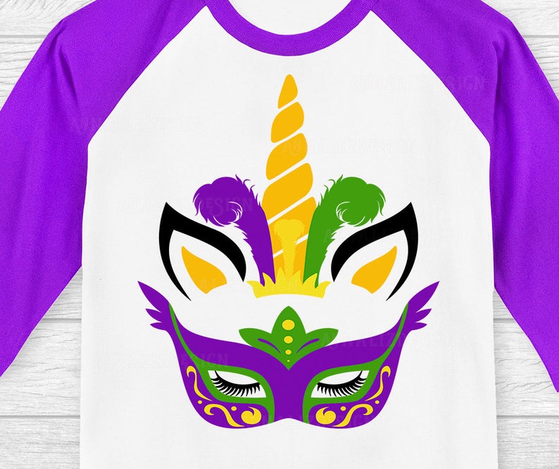 Download Mardi Gras unicorn svg Unicorn face SvgUnicorn face | Etsy