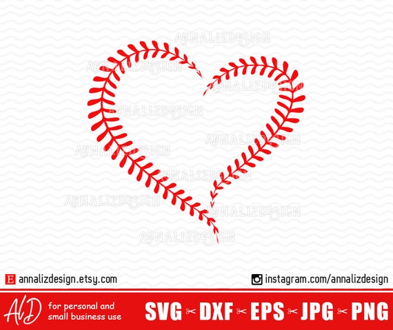 Free Free 143 Baseball Heart Svg Free SVG PNG EPS DXF File