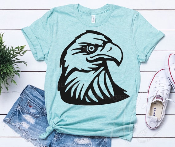 Download Free Eagle Svg Eagle Head Svg Eagle Face Svg Eagle Silhouette Etsy SVG Cut Files