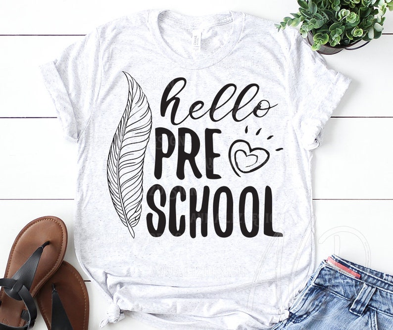 Download Hello Preschool Svg Pre-school svg Pre-k svg Pre-K teacher | Etsy