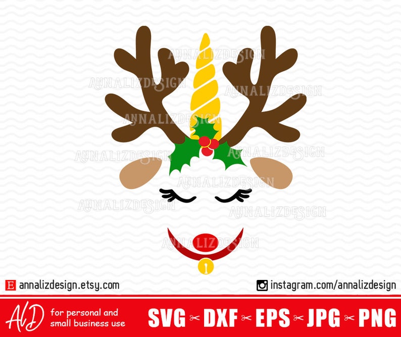 Free Free Unicorn Reindeer Svg 468 SVG PNG EPS DXF File