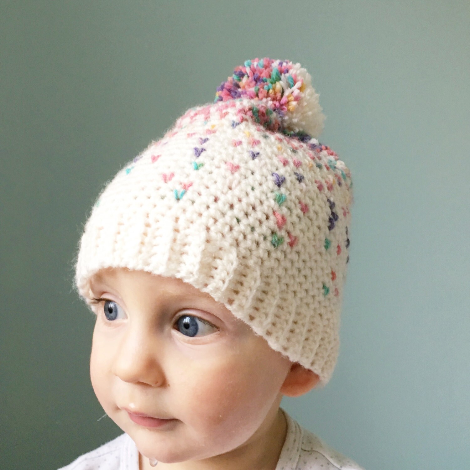 Crochet Hat Pattern the 'fara' Fair Isle Hat Etsy UK