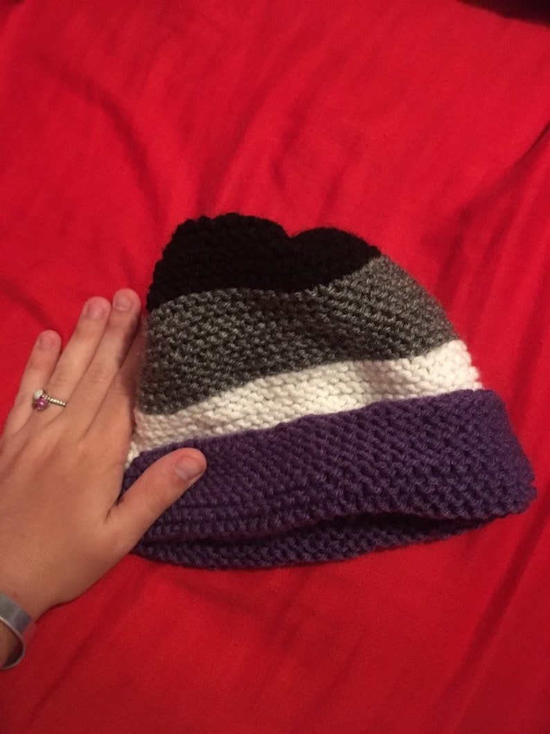 plain+LGBT Hand-Knit Hats