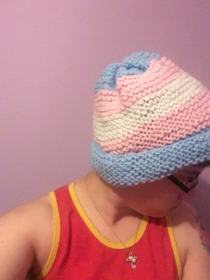 plain+LGBT Hand-Knit Hats
