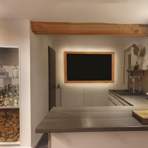 Kreidetafel mit Holzrahmen - Amoligno - Dekorativ & Nützlich