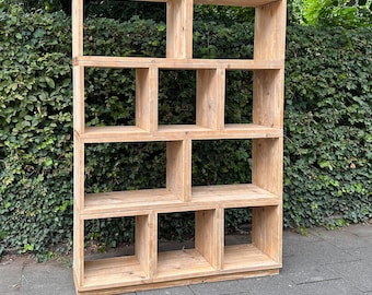 Kombi3 rekkensysteemset boekenkast scheidingswand houten plank