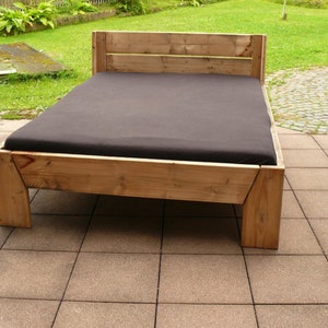 Bauholz Bett PETRA Metallfrei 100% Individualisierbar