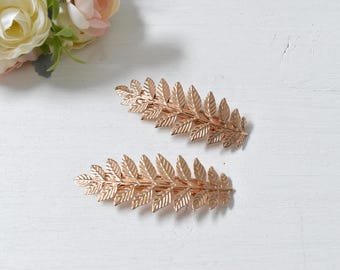 Grecian Style Gold Leaf Bridal Wedding Hair Clip/Hair Comb/Hair Accessory/Hair Pin