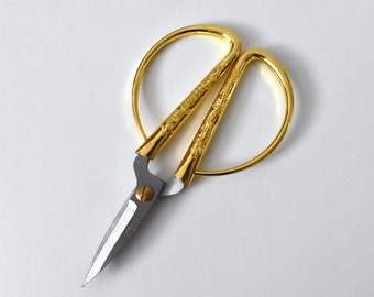 Gold Double Happiness Dragon Phoenix Chinese Wedding Hair Ceremony Scissors