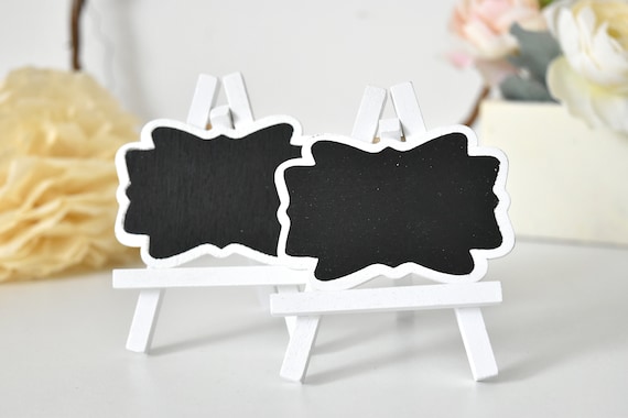 Chalkboard place card holders best sale