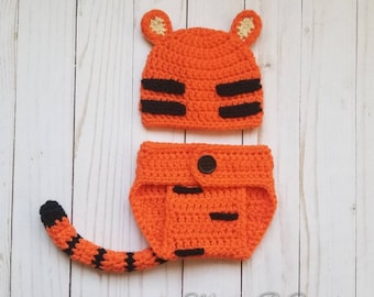 Crochet Tiger Baby Set, Winnie the Pooh, Tiger Baby Set, Winnie the Pooh Baby Shower, Winnie the Pooh Baby Set, Winnie the Pooh Nursery