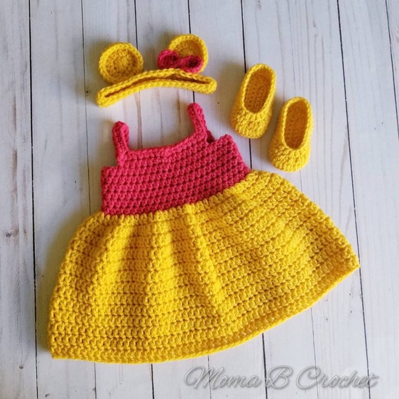 winnie the pooh crochet outfit