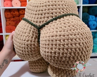 Custom Booty Pillow, Crochet Booty Pillow, Booty  Pillow, Ass Pillow, Butt Pillow