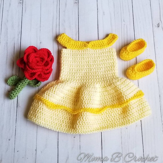 newborn belle dress