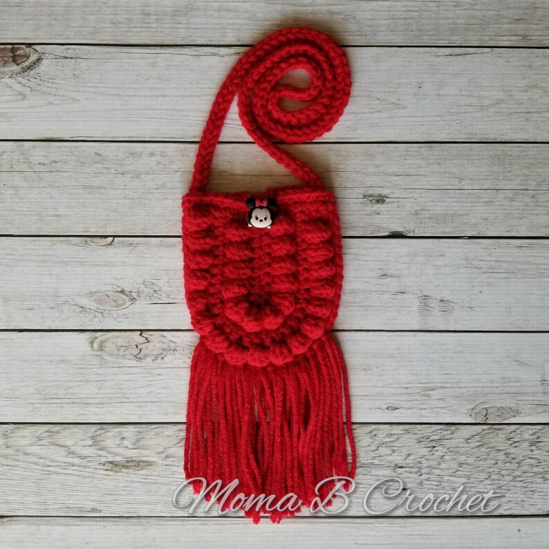 Toddler Boho Bag Toddler Purse Bitty Boho Bag Tsum Tsum Purse Crochet Boho Bag Toddler Messenger Bag Tsum Tsum Toddler Purse
