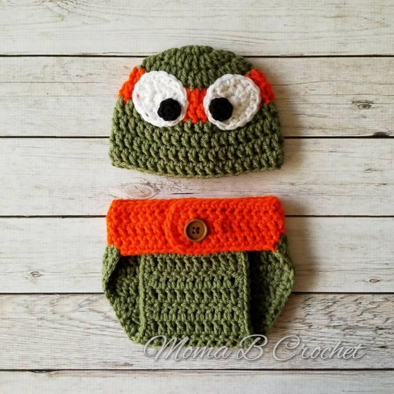Crochet ninja hotsell turtle outfit