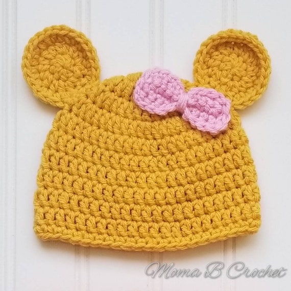 winnie the pooh baby hat