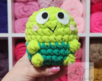 Crochet Chonky Keroppi, Baby Keroppi, Sanrio Friend