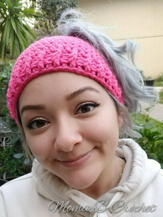 Crochet Messy Bun Hat Messy Bun Hat 