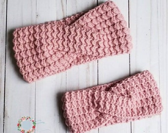 Mommy and Baby Headband, Mom Headband, Baby Headband, Crochet Matching Headbands, Mom and Me Headband,  Mommy and Me headbands, Ear Warmers