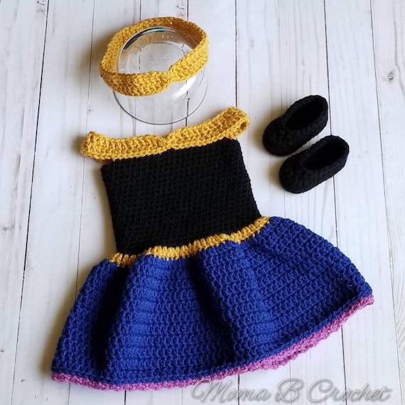baby princess anna costume