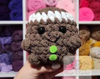 Crochet Gingerbread, Baby Gingerbread, Chonky Gingerbread, Gingerbread Plushie