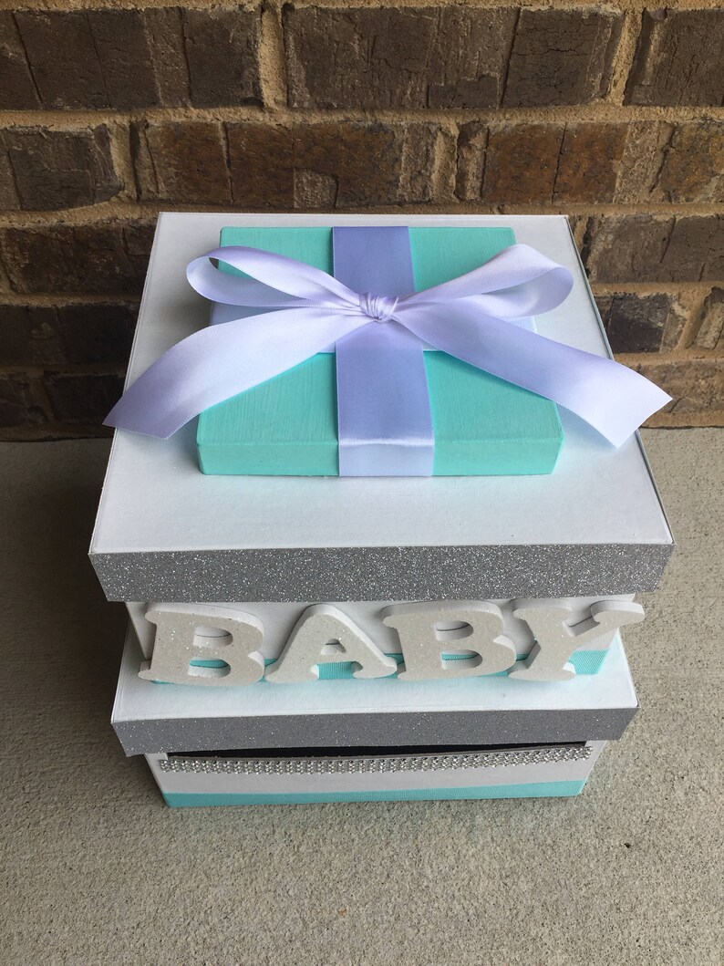 Baby Shower Card Box Giftcard Box and Letter Box Etsy