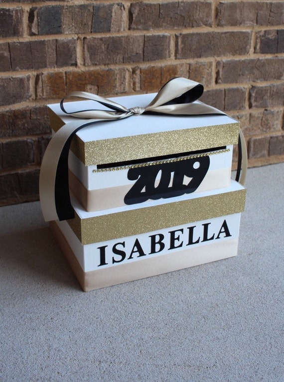 2020 Graduation Card Box Card Holder Letter Box Money Etsy
