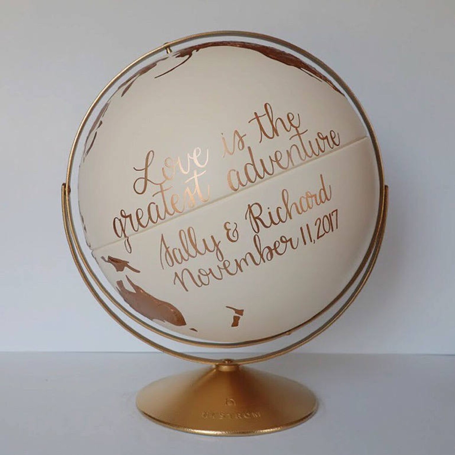 Guest Book Globe XL Wedding Globe Large Wedding Guest Book Etsy