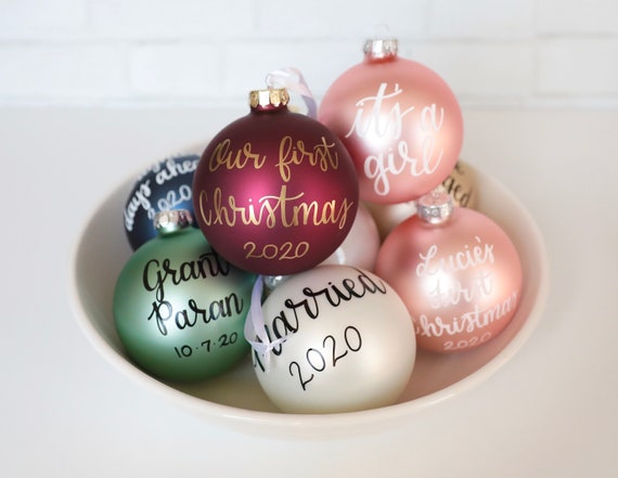 Personalized Ornaments Custom Christmas Ornaments Family - Etsy